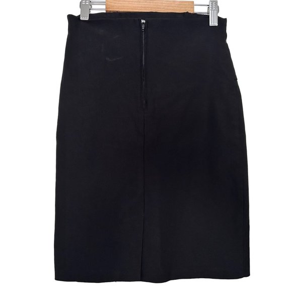 Bright Star womens Bodycon Pencil Mini Skirt Black Size Large Pull on - Picture 1 of 15